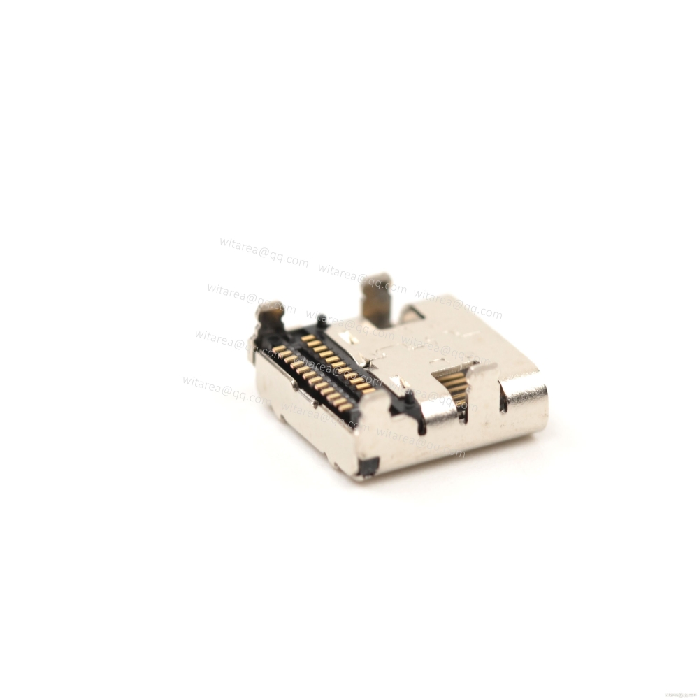 USB4 TYPE C 24P Receptacle SMT CH=1.57mm L=9.17mm