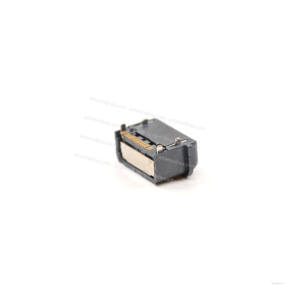 USB2.0 TYPE C 16P SMT waterproof receptacle  CH=3.18mm,L=7.9mm