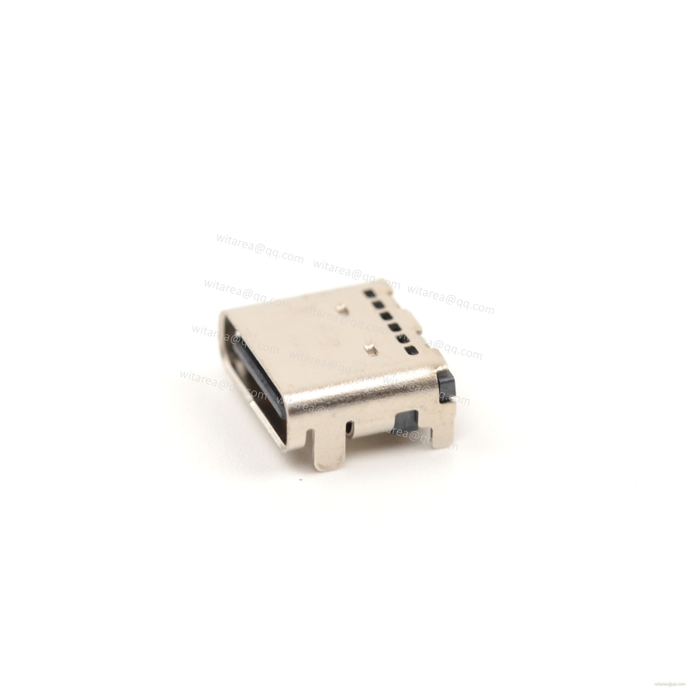 USB3.1 TYPE C 24P top-mount dual-row SMT receptacle, molex type,CH=1.68mm,L=7.9mm