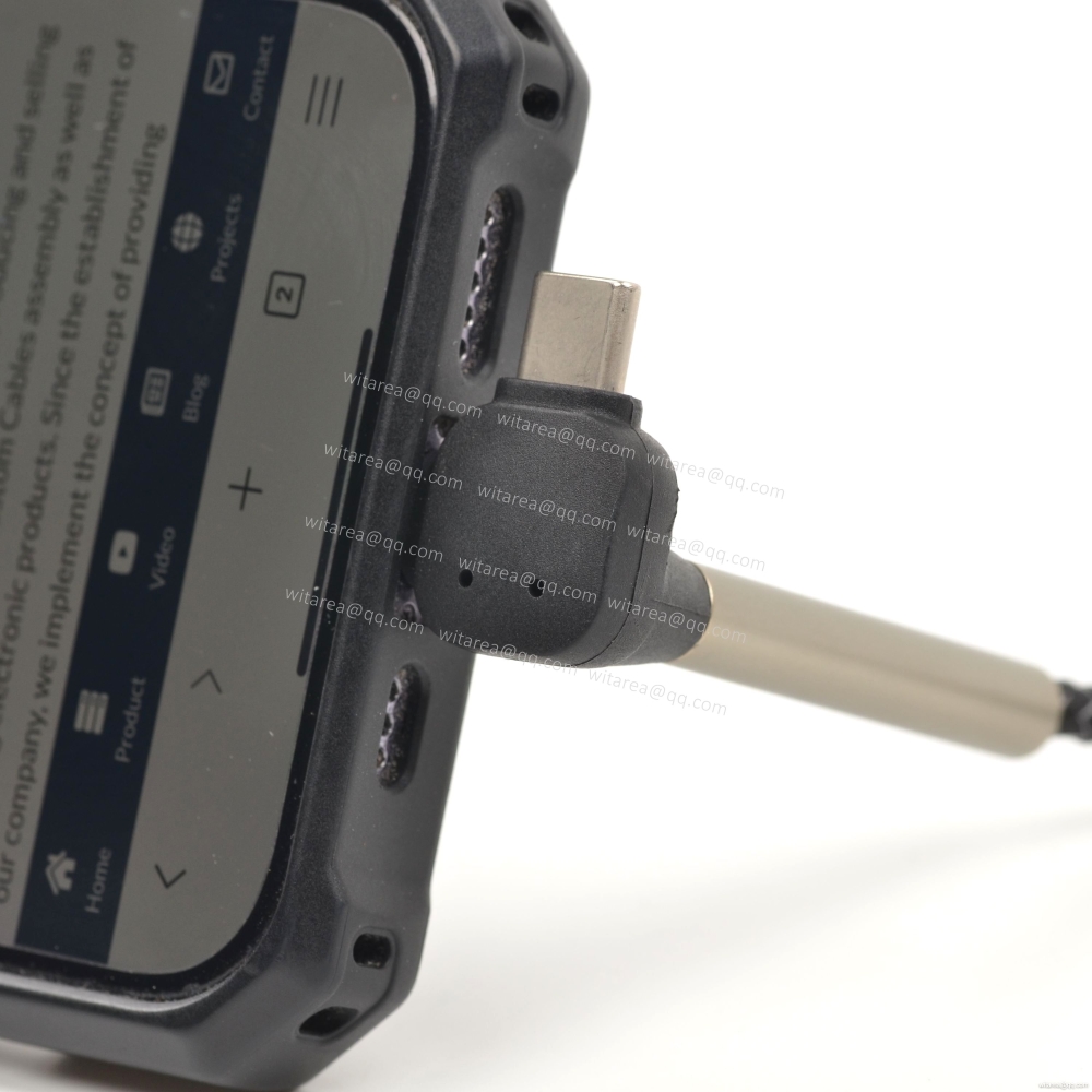 4 in 1 USB A USB C iPhone charge cable with phone stand