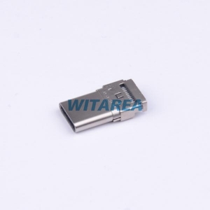 R/A 90 degree SMT USB 3.1 Type C male Connector