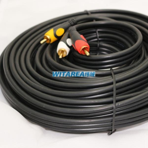 Composite Video Cable with Stereo Audio M/M RCA cables