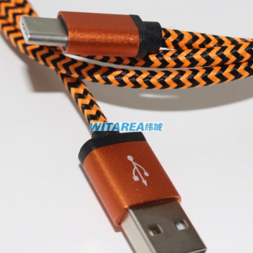 Fabric USB 3.1 TYPE C cable