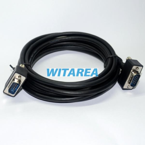 Coax Low Profile High Resolution Monitor VGA HD15 PIN M/M Cable