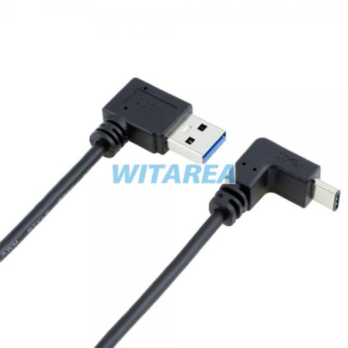 90° degree angled USB 3.1 Type-c Connector Cables