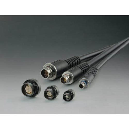 Custom 90 degree right/left angled USB AM 3.0 TO ODU AMC® High-density Cable