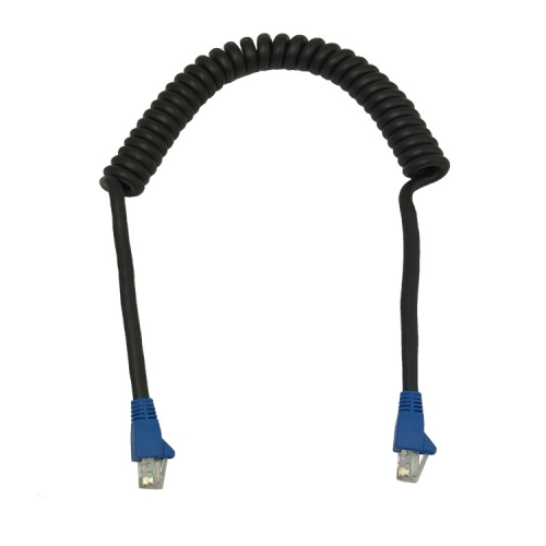 Network CAT6 Coiled Patch Cords Cable