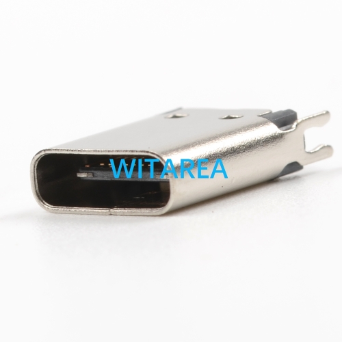 夹板插板安装 USB C Type C 母头 ,H=9.25mm,L=11mm