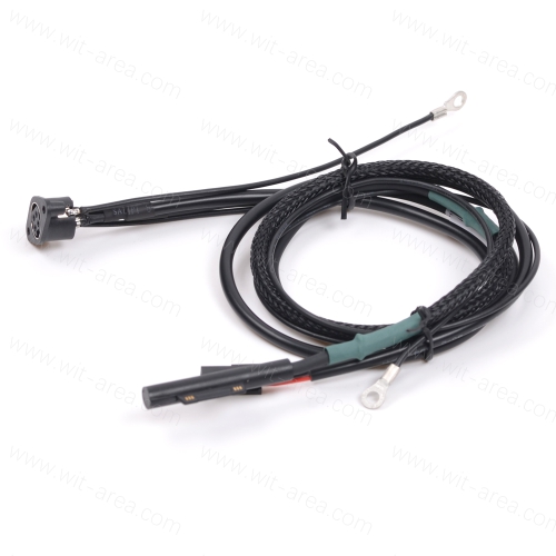 KYCON DIN 4PIN Power Jack To Solderless terminals And MOLEX Micro-Fit and Surface power plug Wire harness cable