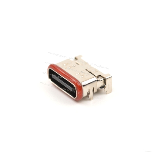 USB2.0 TYPE C 16P SMT waterproof receptacle CH=1.82mm,L=7.6mm