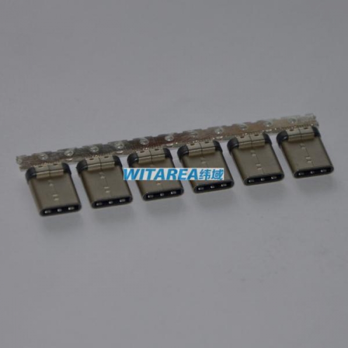 USB 3.1 TYPE C MALE connector for cable