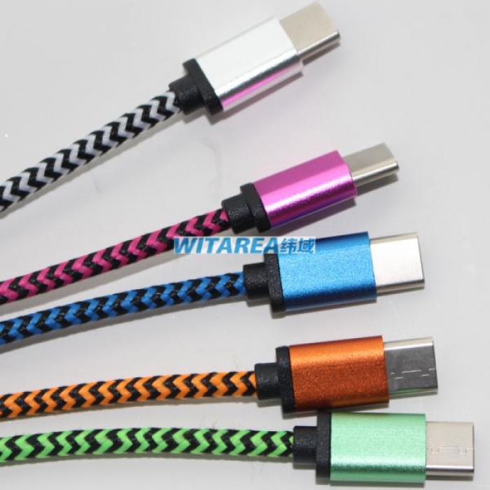 Nylon Braided USB C cable