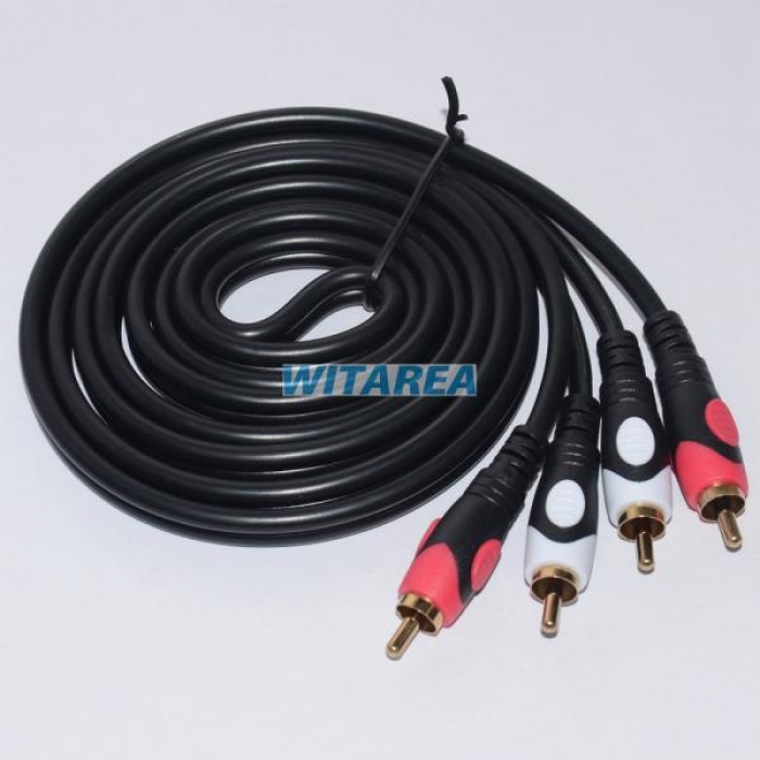 Audio and Video Composite RCA Cables