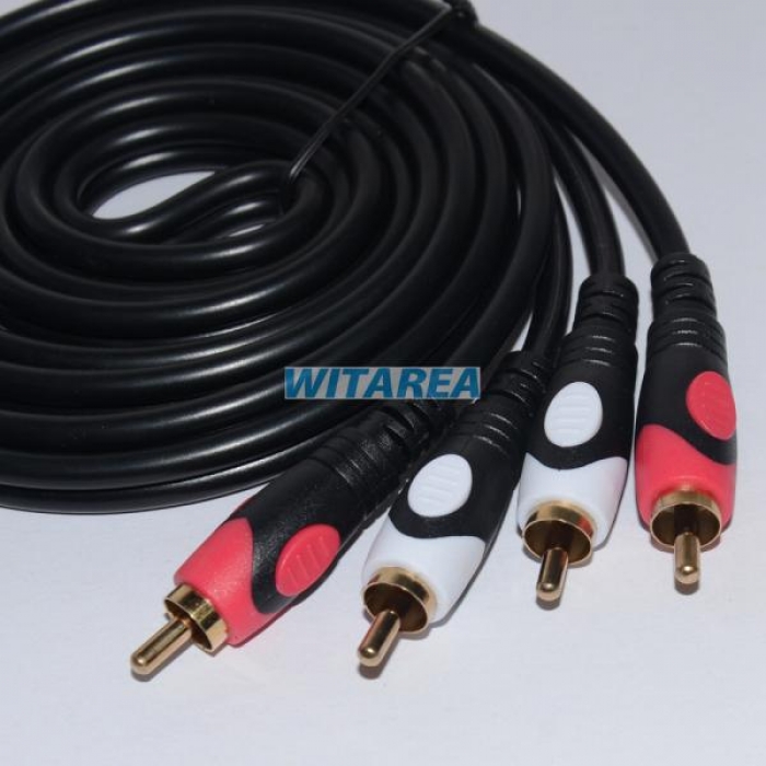 Audio and Video Composite RCA Cables