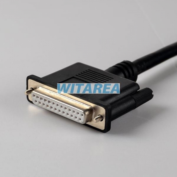 High power Combination D-SUB HD 13W6 Connectors custom cables