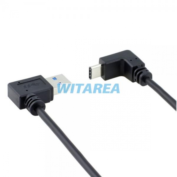 90° degree angled USB 3.1 Type-c Connector Cables