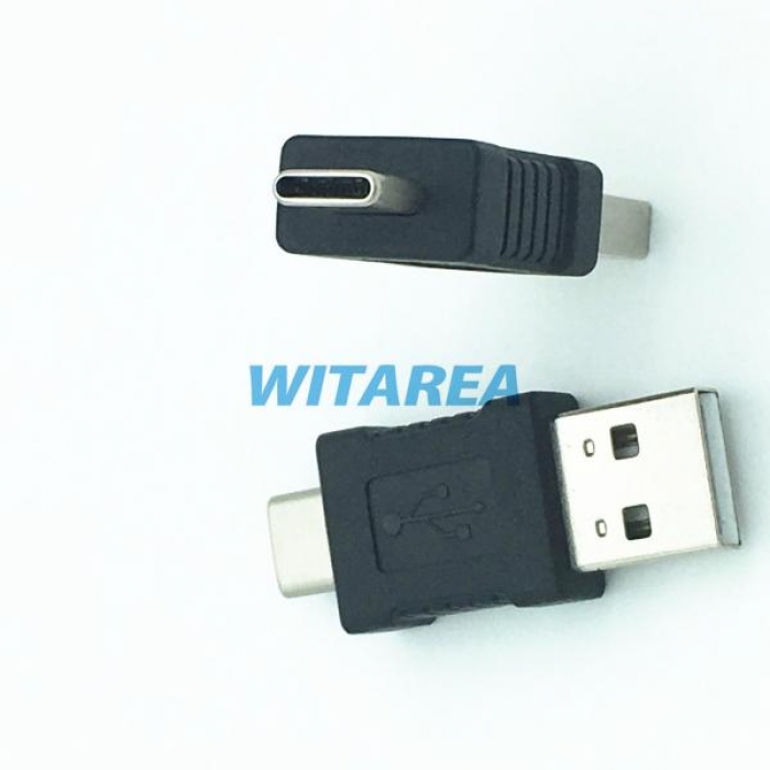USB Type A Male 3.0 To Type C Male Dongle Adapter