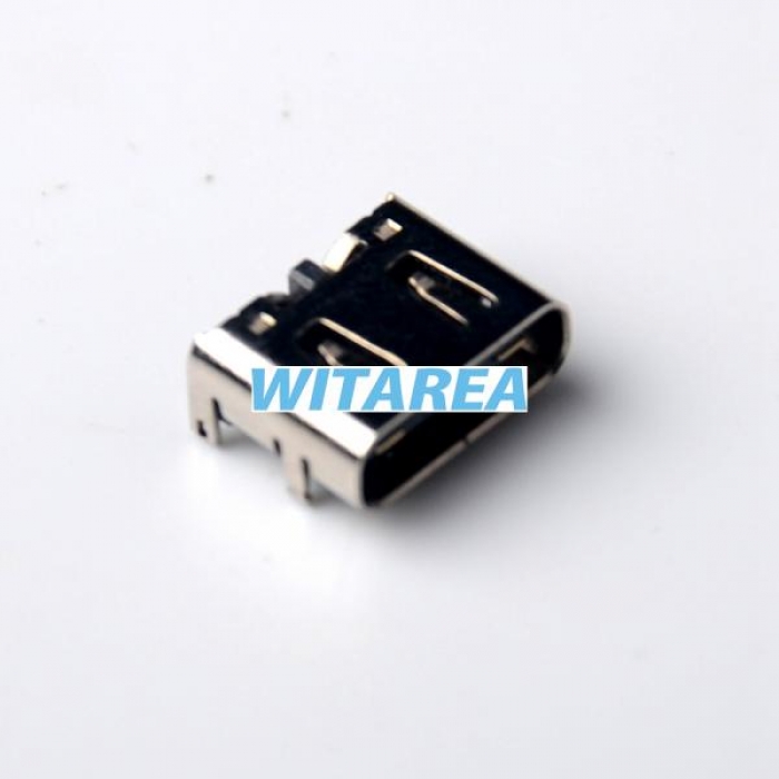 6PIN surface mount SMT USB Type-C receptacle