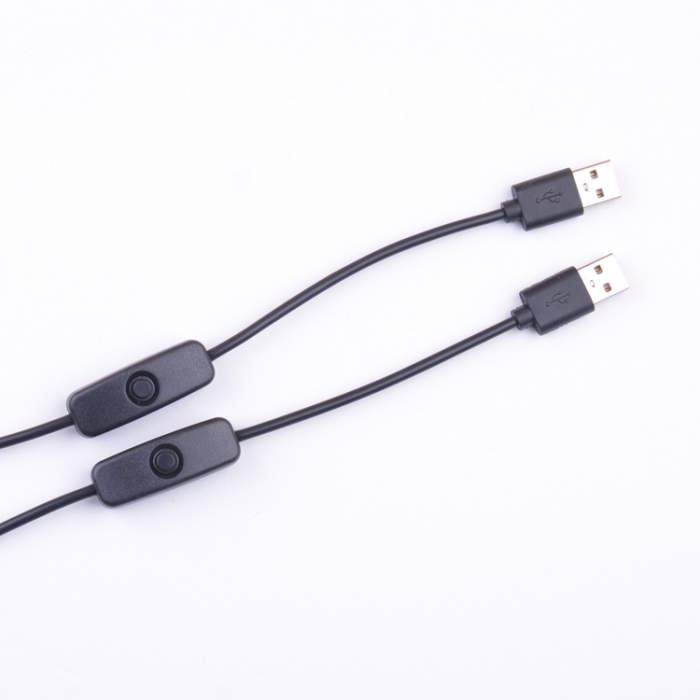 Male to Male USB Cable With 201 ON OFF Switch