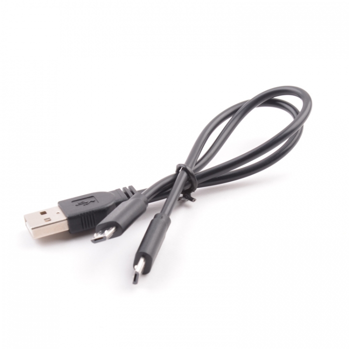 Micro USB Splitter Cable USB 2.0 to Dual Micro USB Y Charge Cable for Data Sync and Power