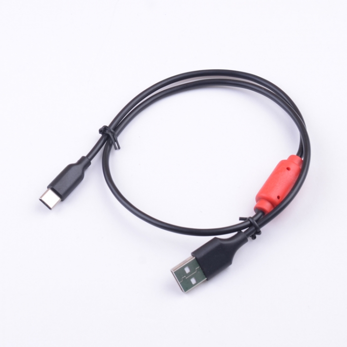Custom  Clip On Ferrite Ring USB Type C Cable