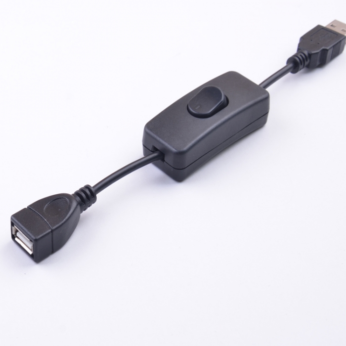 Support Power and Data USB Extension Inline Rocker Switch for Driving Recorder LED Desk Lamp USB Fan LED Strips