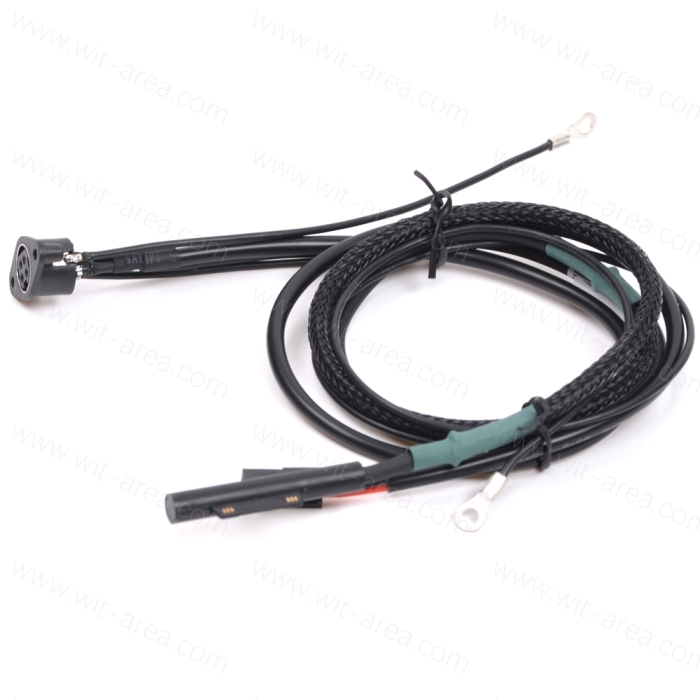 KYCON DIN 4PIN Power Jack To Solderless terminals And MOLEX Micro-Fit and Surface power plug Wire harness cable