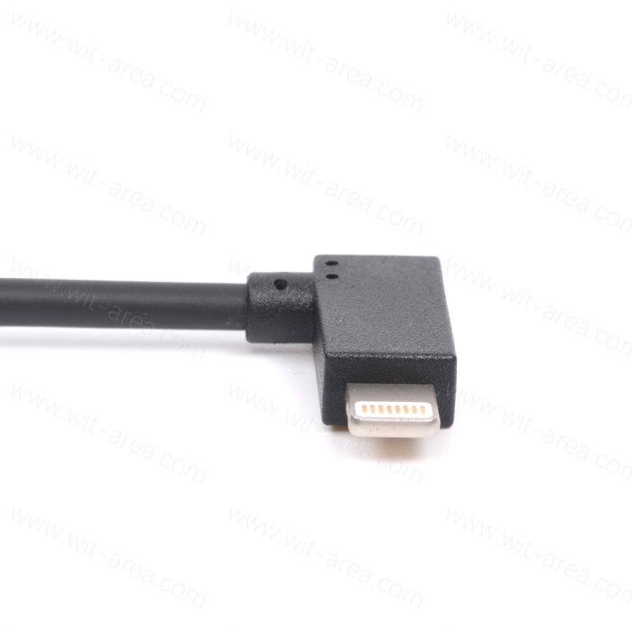 Angled Apple Male to female Lightning 8pin extension cable